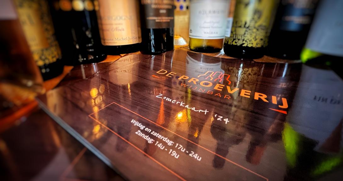 De zomerse wijnkaart van De Proeverij