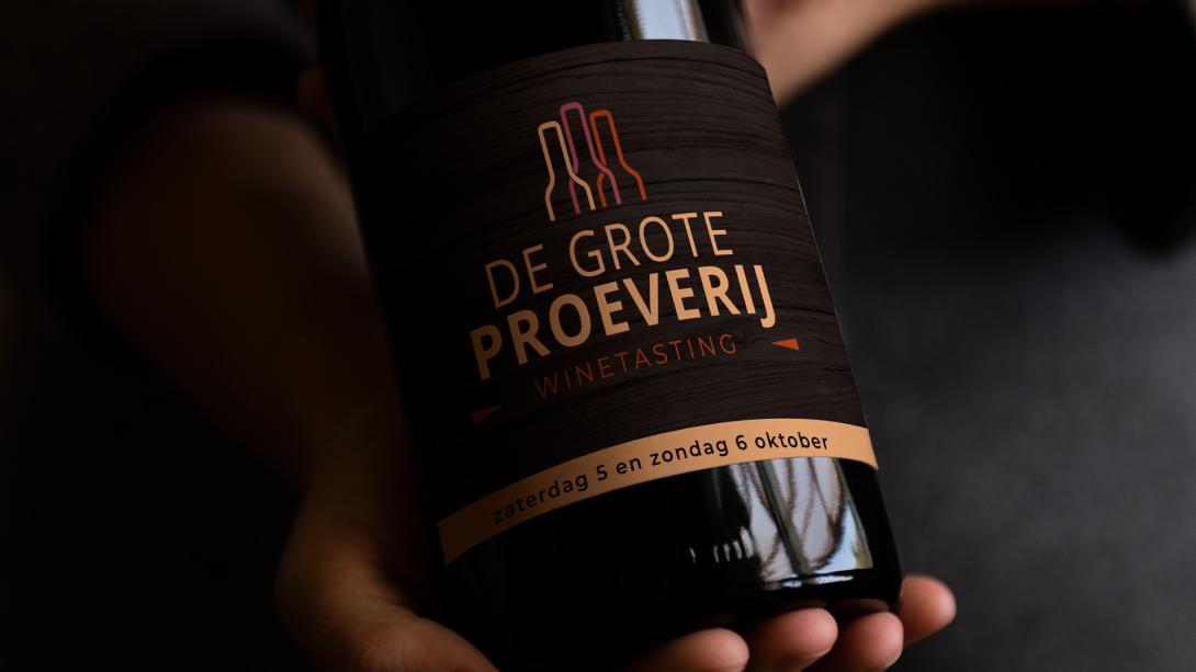 De Grote Proeverij - winetasting - Geel