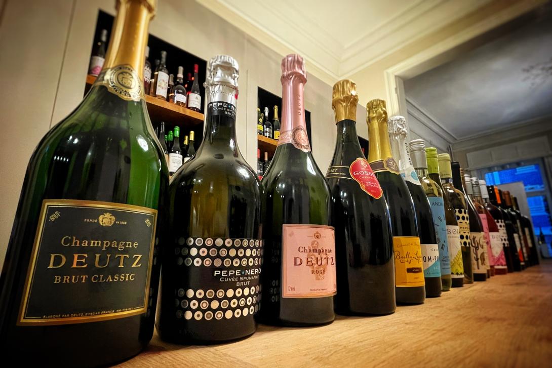 feest en bubbelsproeverij