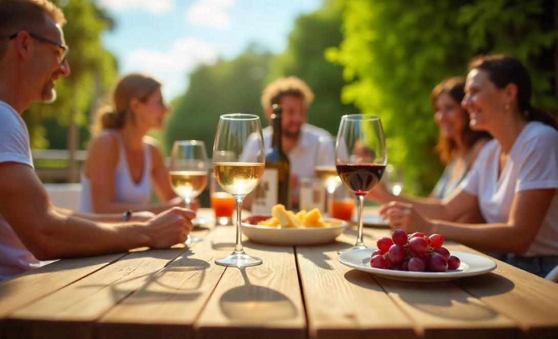 Genieten van wijnen in de zomer, op een feestje of barbecue
