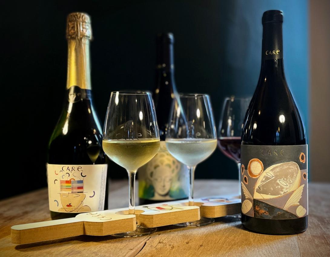 Care Trio mini-tasting - wijnen proeven in wijnbar De Proeverij in Geel