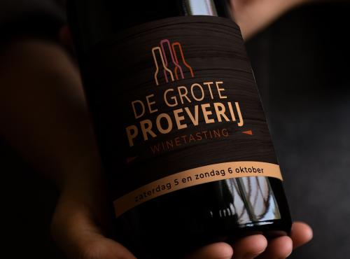 De Grote Proeverij - winetasting - Geel