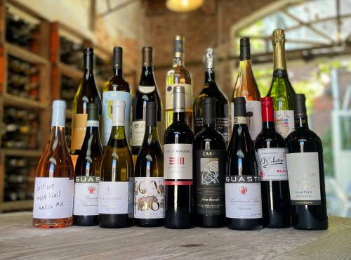 Zomerkaart wijnkaart wijnbar De Proeverij Geel wijndegustatie in de Kempen