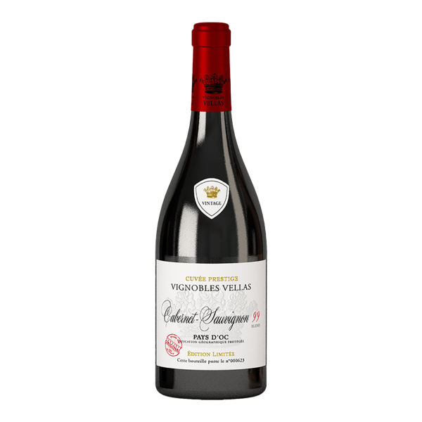 Vignobles Vellas, Pays d'Oc IGP Cabernet Sauvignon, Blend 99  